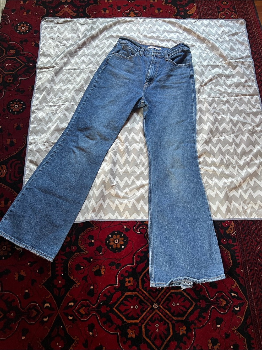 Levi's Light Blue Women's Wide-Leg Jeans